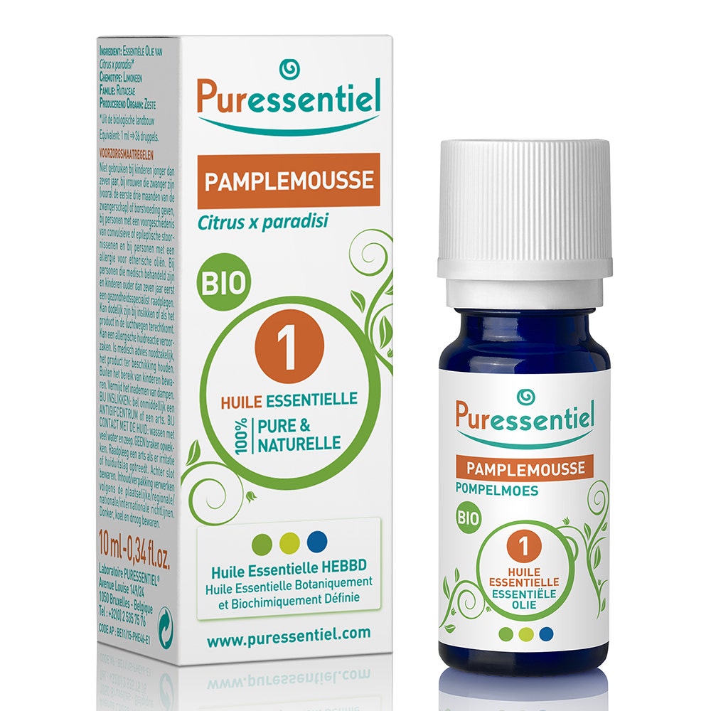 Puressentiel Essential Oils Organic Grapefruit Essential Oil 10ml