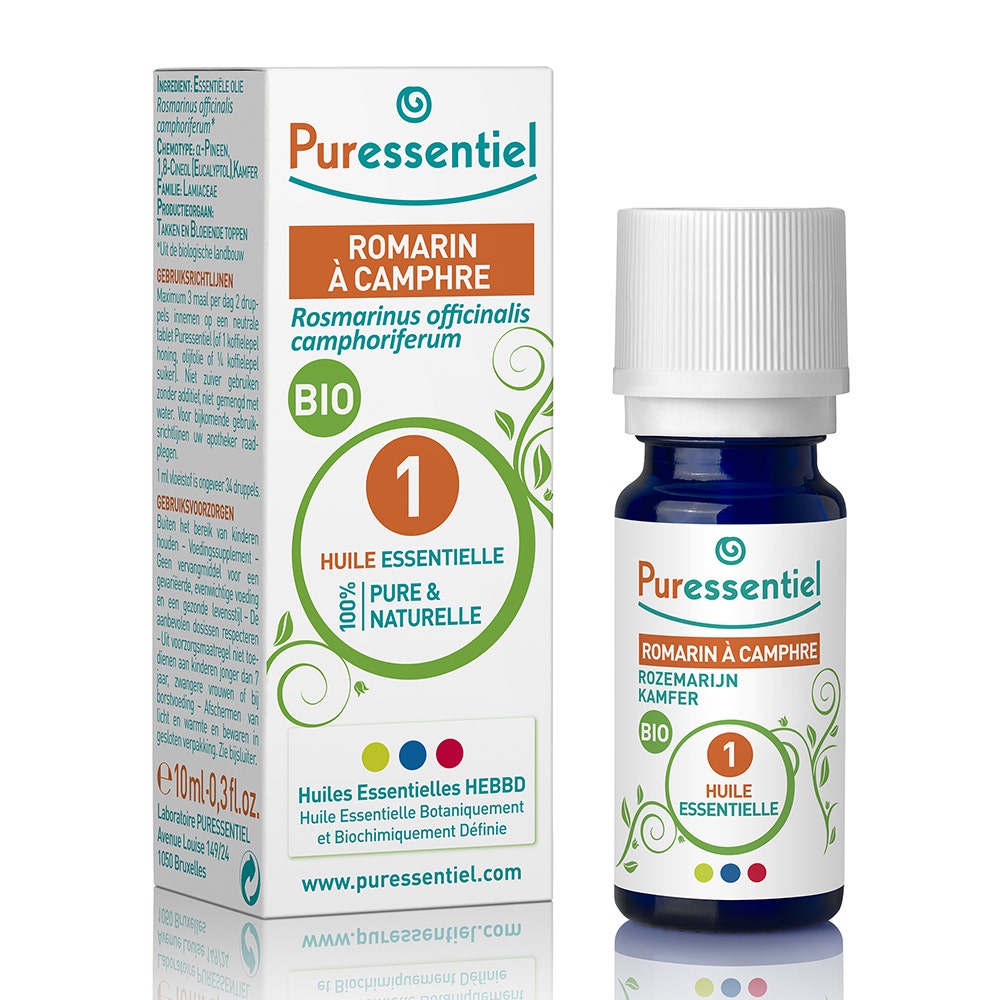 Puressentiel Huiles Essentielles Romarin A Camphre Bio 10ml
