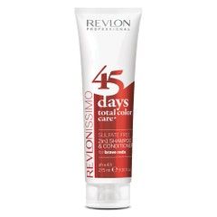 Revlon Professional Revlonissimo 45 Days Color Care Shampooing & Conditioner Apres-shampooing Brave Reds 275ml