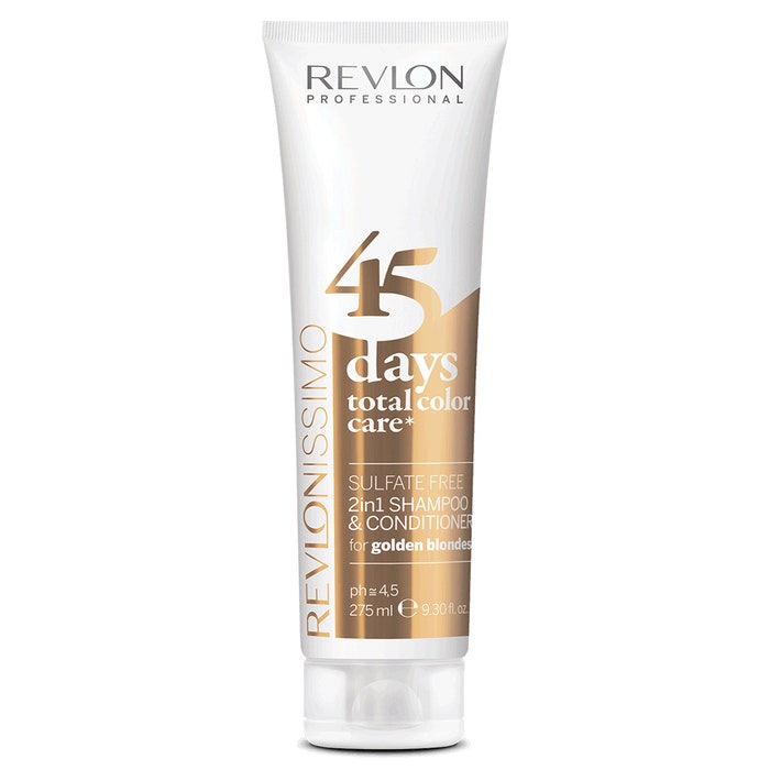 Revlon Professional Revlonissimo 45 Days Color Care Shampooing & Conditioner Apres-shampooing Golden Blondes 275ml