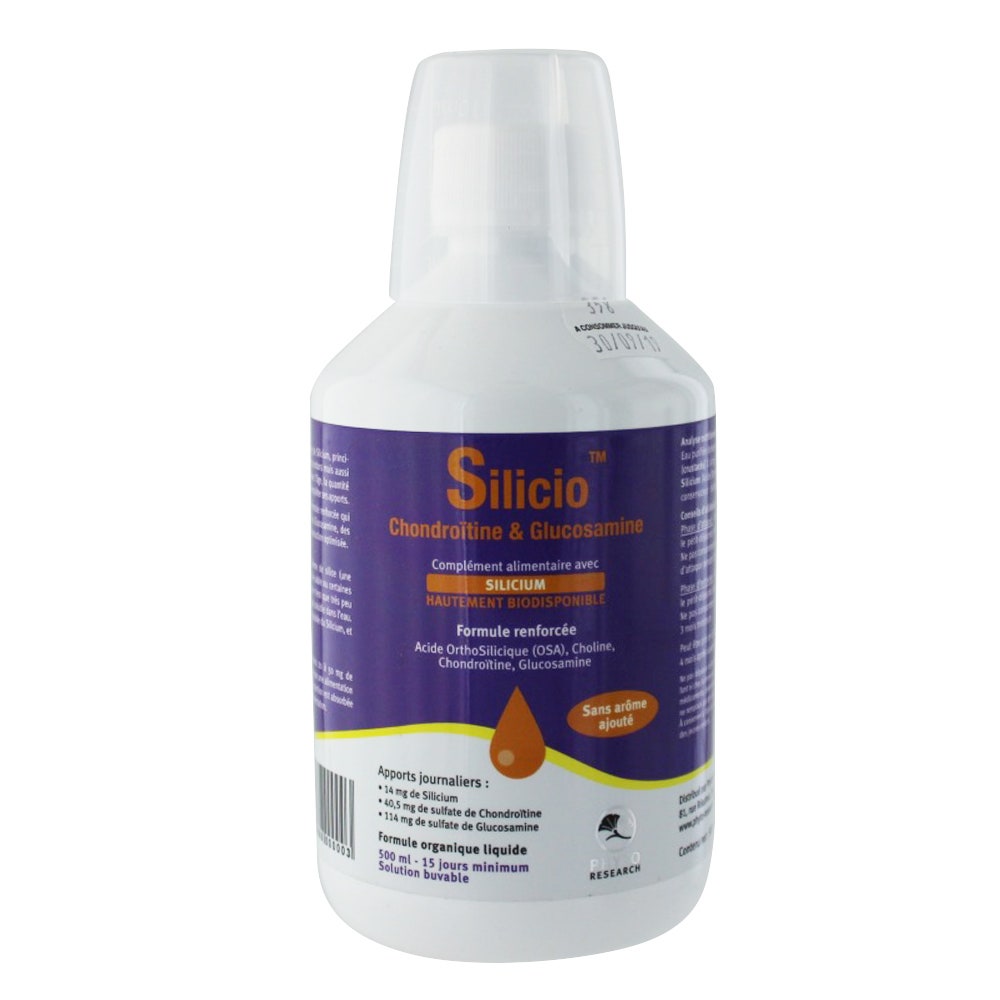 Phytoresearch Silicio Chondroitine Et Glucosamine 500ml