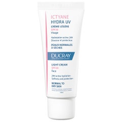 Ducray Ictyane Hydra Uv Creme Legere Spf30 Peaux Normales A Seches 40ml