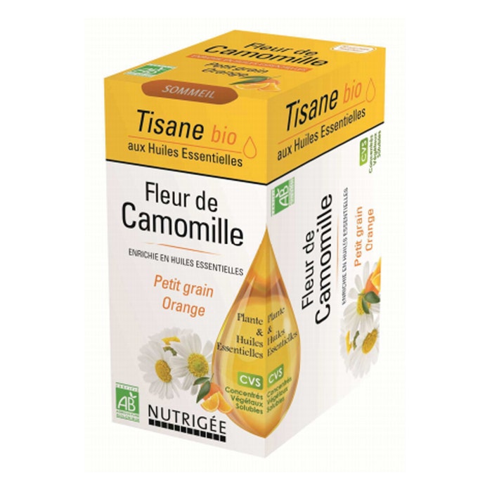 Tisane Fleur De Camomille Bio 20 Sachets Nutrigée