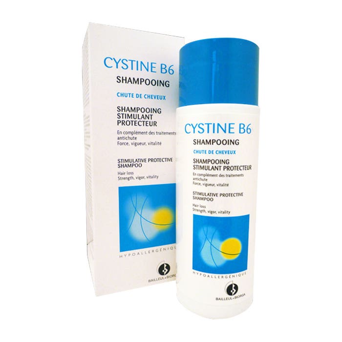 Cystine B6 Shampooing Chute De Cheveux Stimulant Protecteur 200ml Biorga