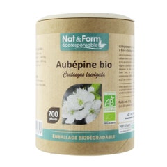 Nat&Form AUBEPINE BIO 200 Gélules