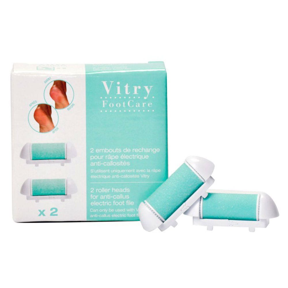 Vitry Lot De 2 Embouts De Rechange Pour Rape Electrique - Easypara