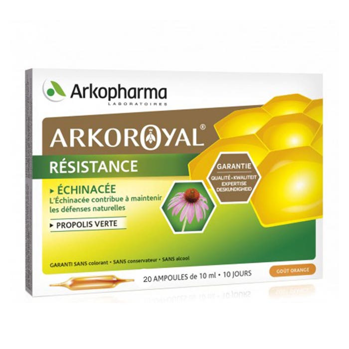 Arkopharma Resistance 20 Ampoules Arkoroyal
