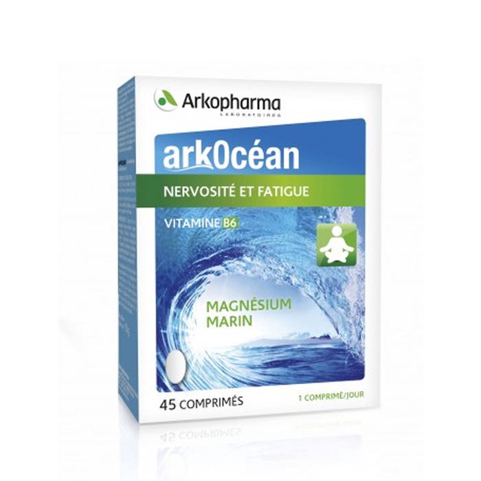 Arkopharma Magnesium Marin Vitamine B6 45 Comprimes Arkocean