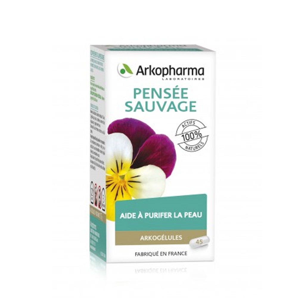 Arkopharma Arkogélules Pensee Sauvage 45 Gelules Arkogelules