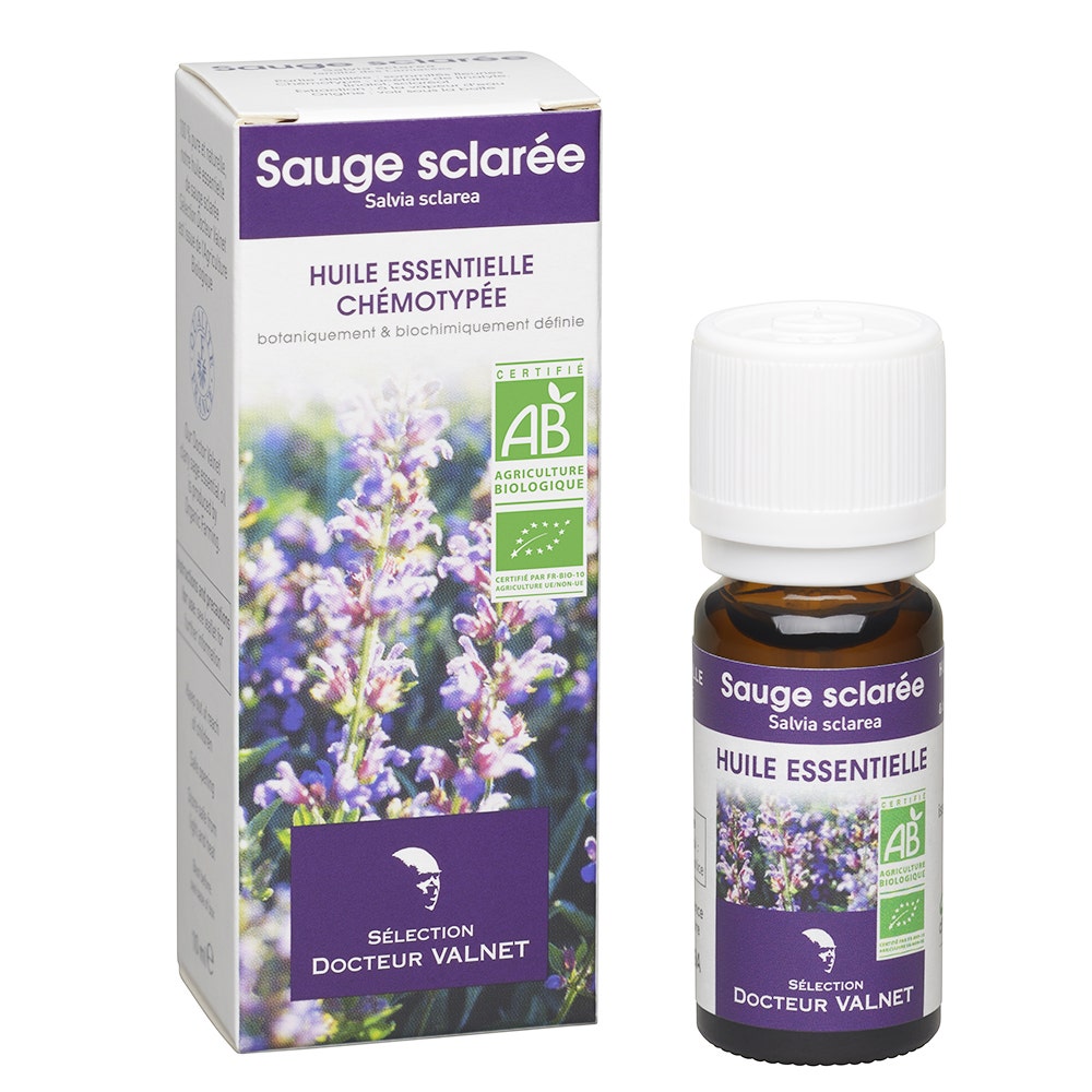 Dr. Valnet HUILE ESSENTIELLE SAUGE SCLAREE BIO 10ml