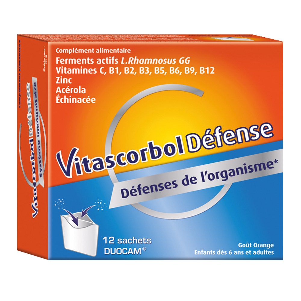 Vitascorbol Defense 12 Sachets - Easypara