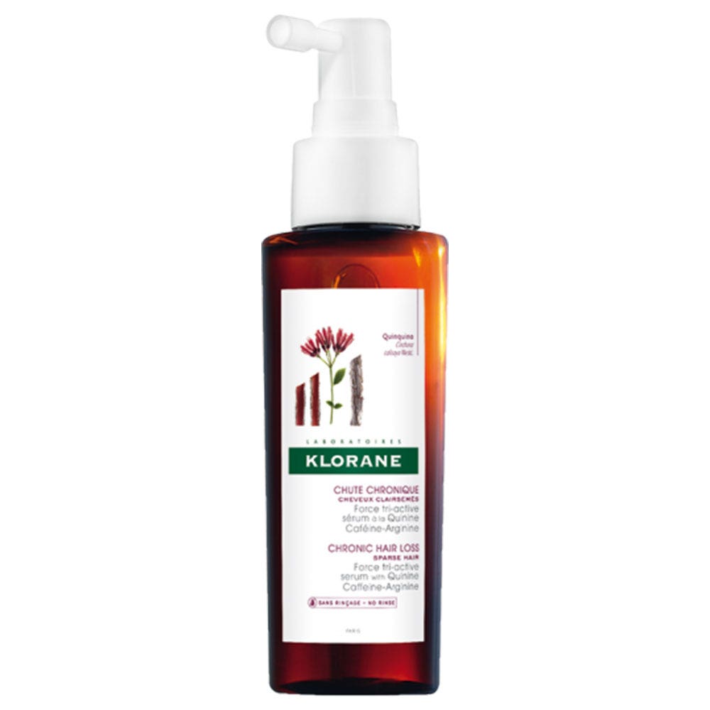 Klorane Force Tri-Active Chute De Cheveux Soin Traitement Intensif 100ml