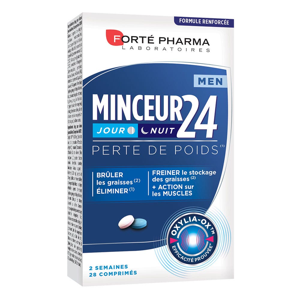 Forté Pharma Minceur 24 Men Jour/nuit 28 Comprimes