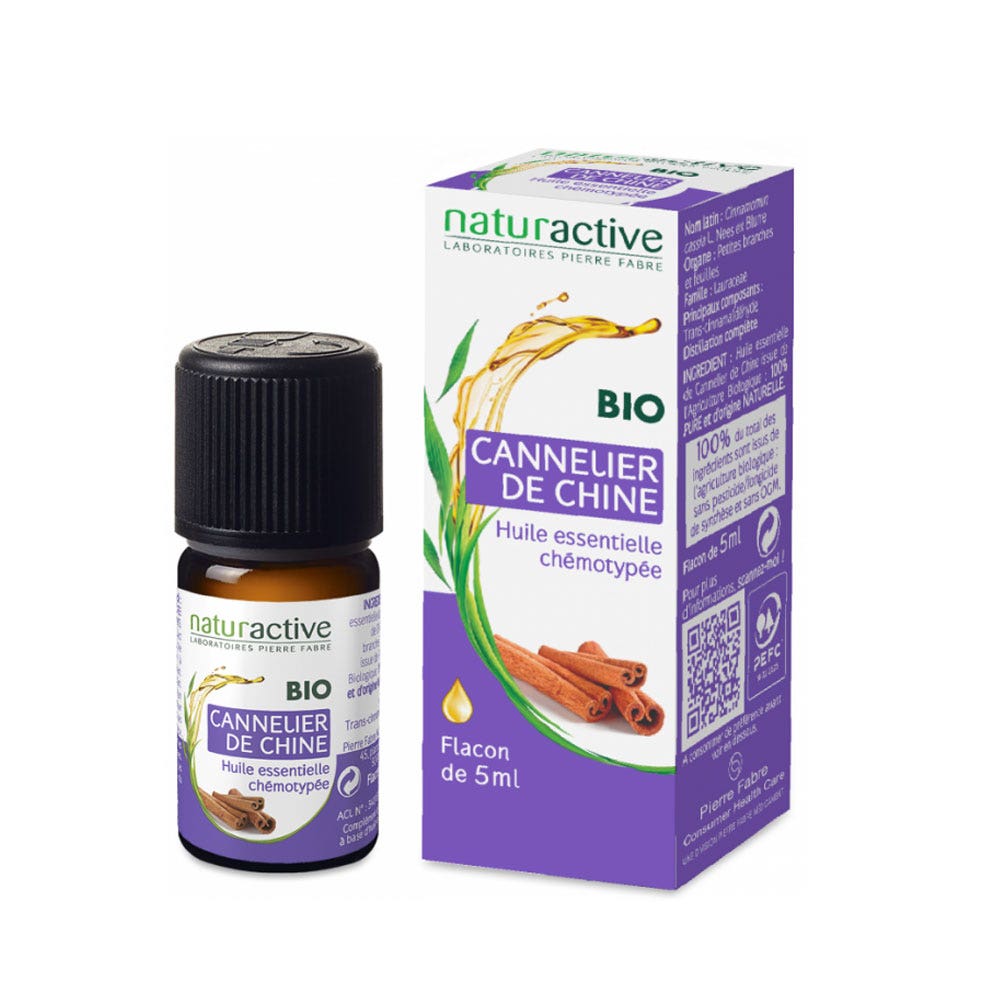 Naturactive Huile Essentielle Bio Cannelier 5 ml