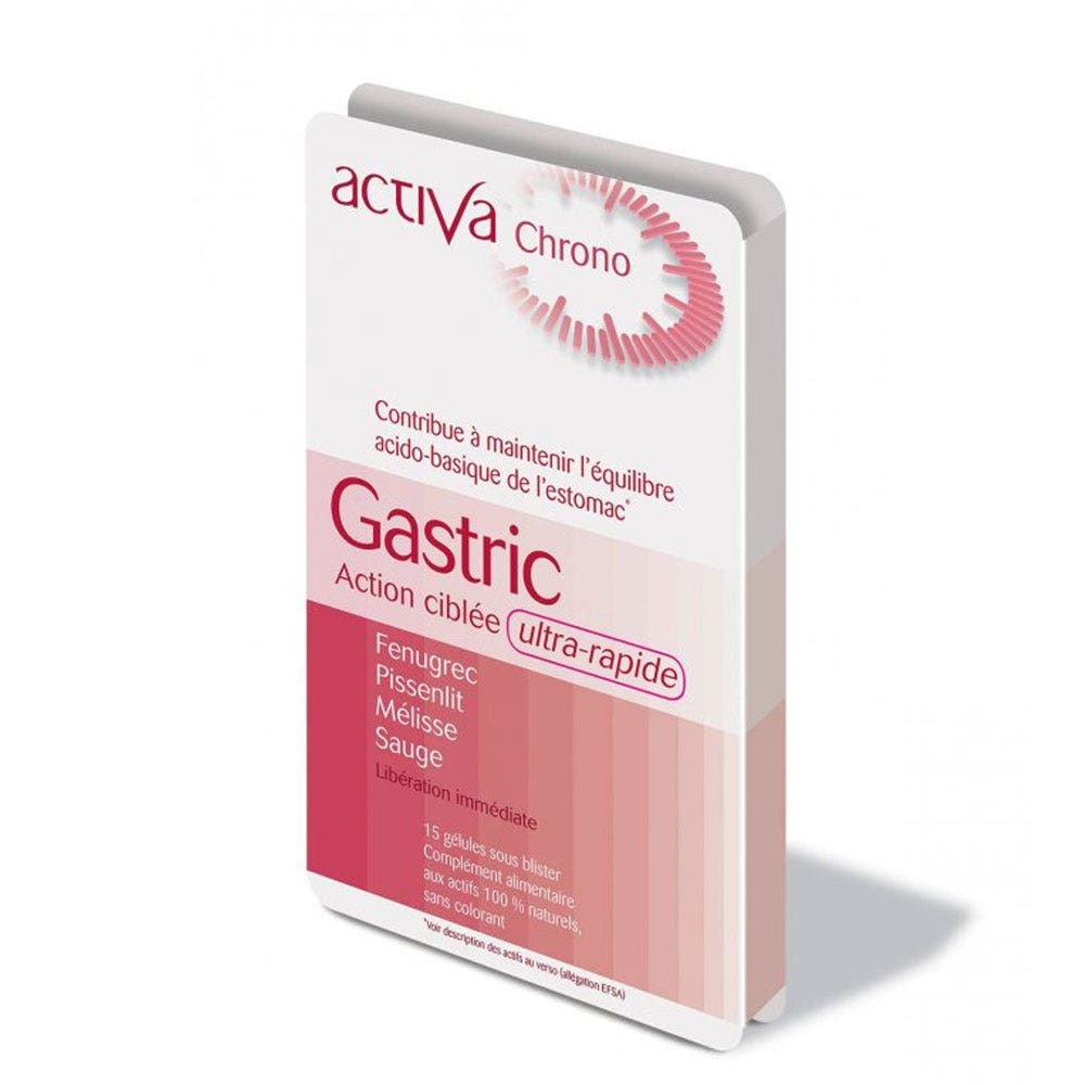 Activa Chrono Gastric 15 Gélules