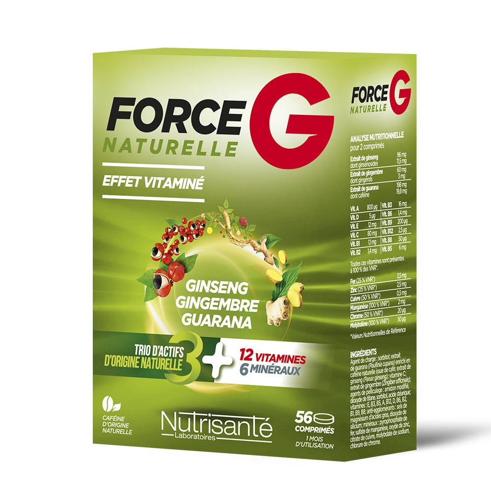 Nutrisante Force G Naturelle 56 Comprimes