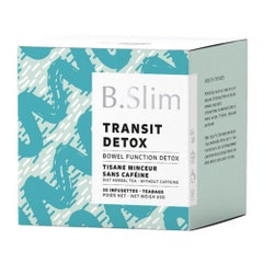 Diet World B. Slim Tisane MInceur Transit détox x30 Infusettes Sans Cafeine