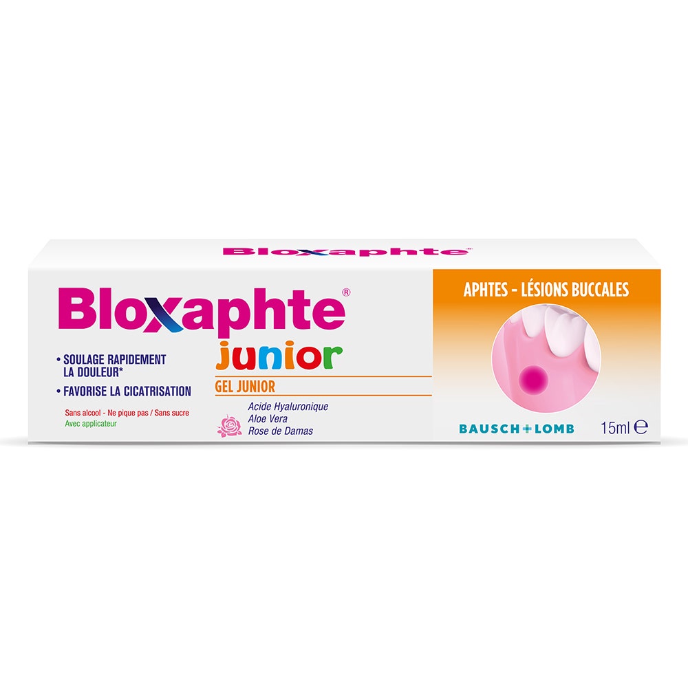 Bausch&Lomb Gel Junior Bubble 30mois Et Plus Bloxaphte 15ml