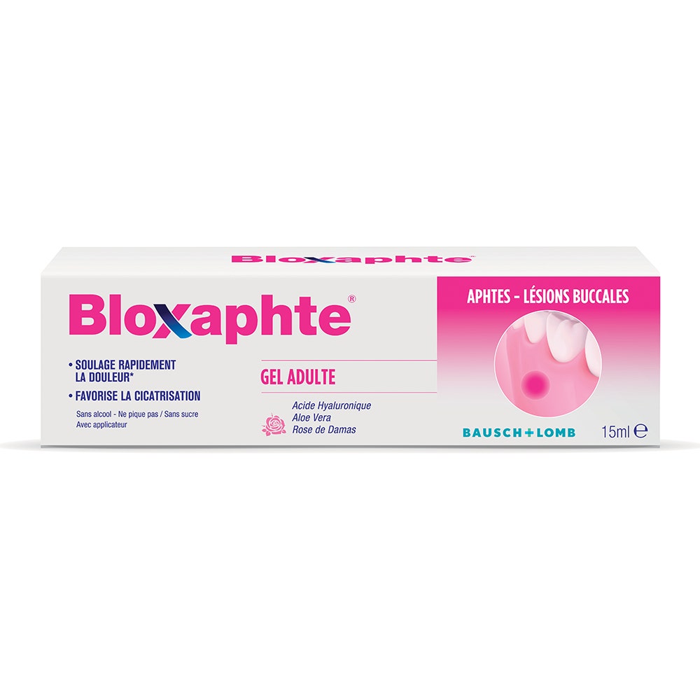 Bausch&Lomb Bloxaphte Gel Adulte Menthe 15ml