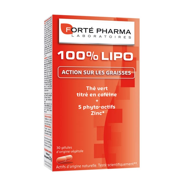 Forté Pharma 100% Lipo 30 Gelules