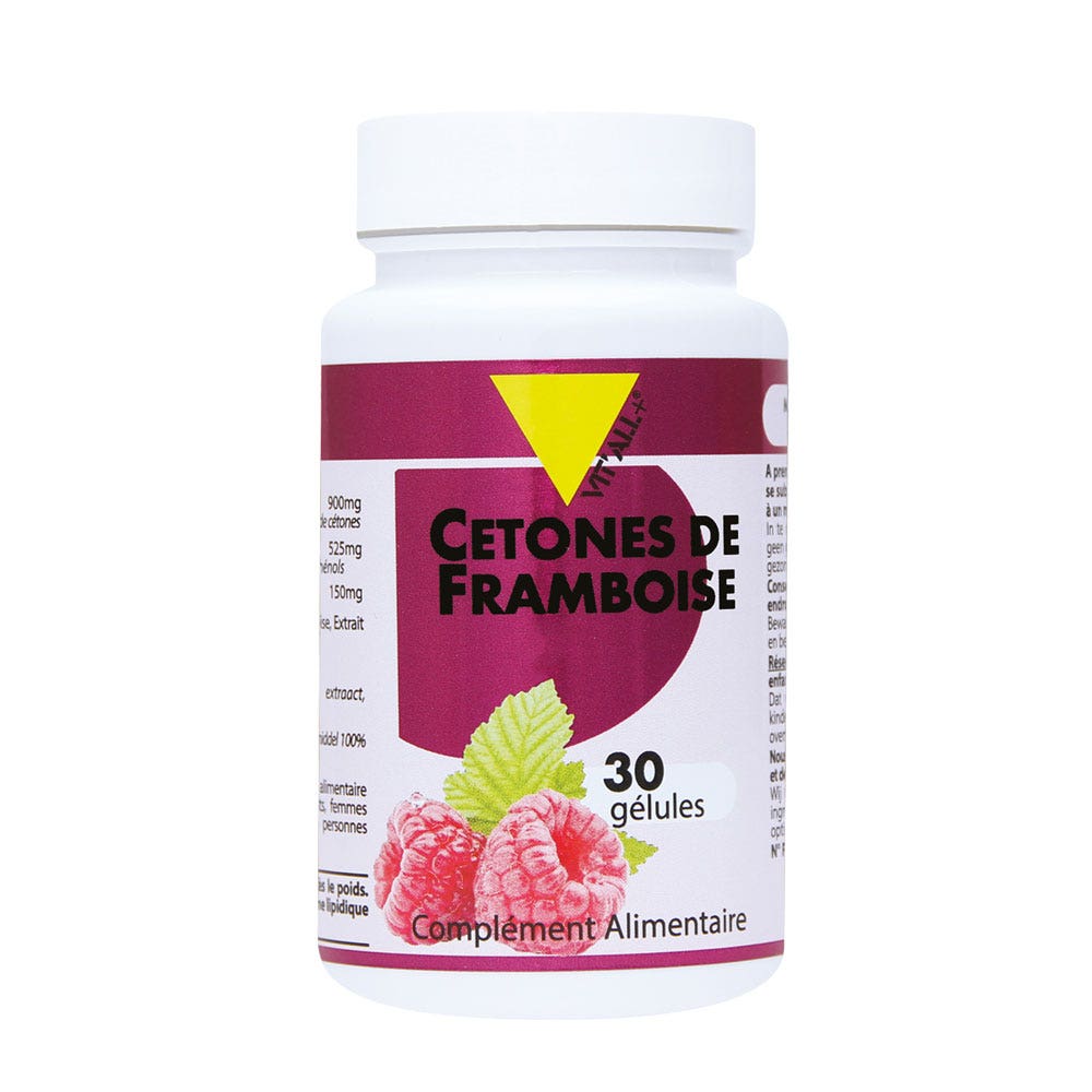 Vit'All+ Cetone De Framboise 30 Gélules