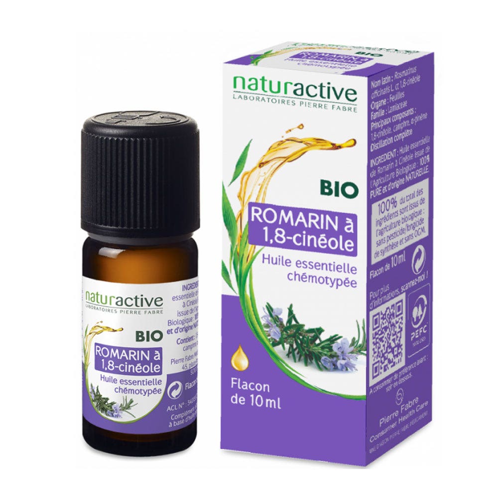Naturactive Huile Essentielle Bio De Romarin 10 ml