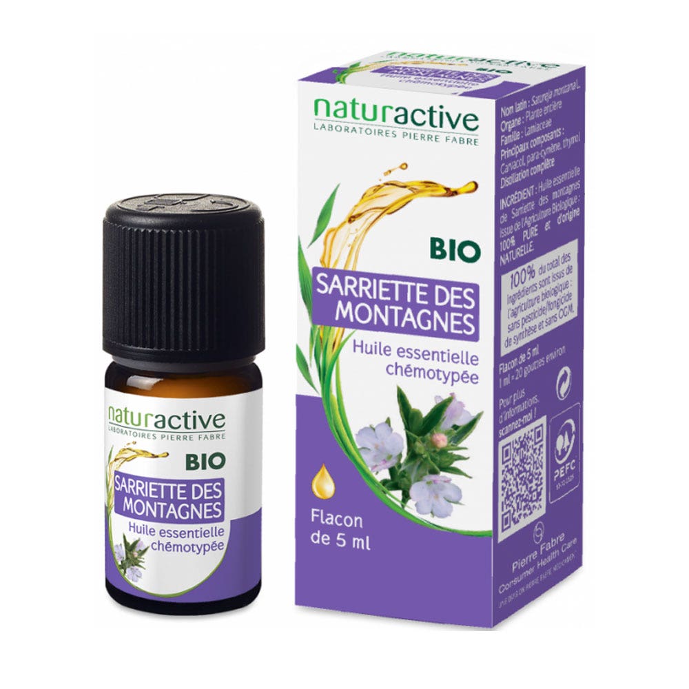 Naturactive Huile Essentielle Bio Sarriette Des Montagnes 5ml