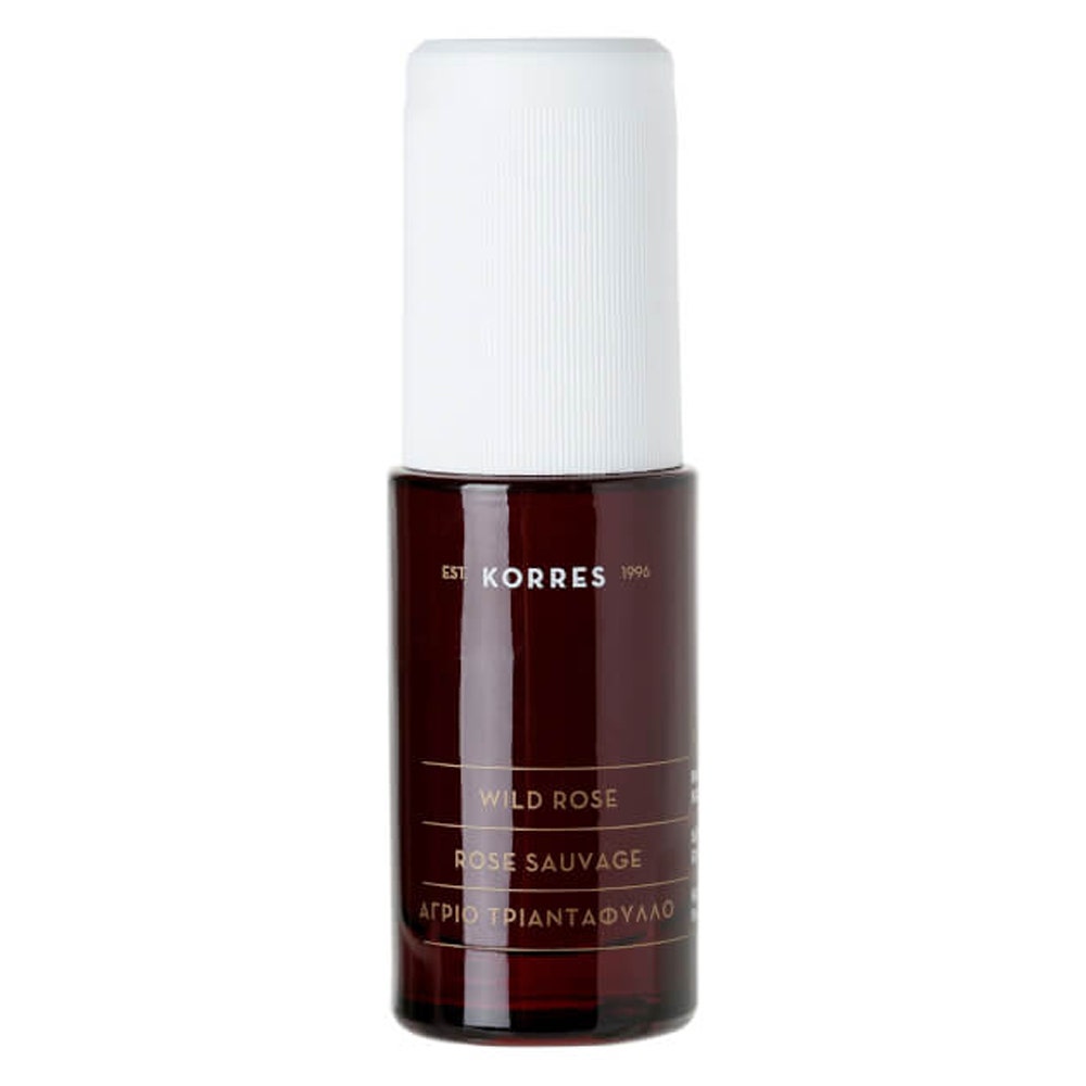 Korres Rose Sauvage Serum Effet Eclaircissant Et Lissant Visage Et Yeux 30 ml