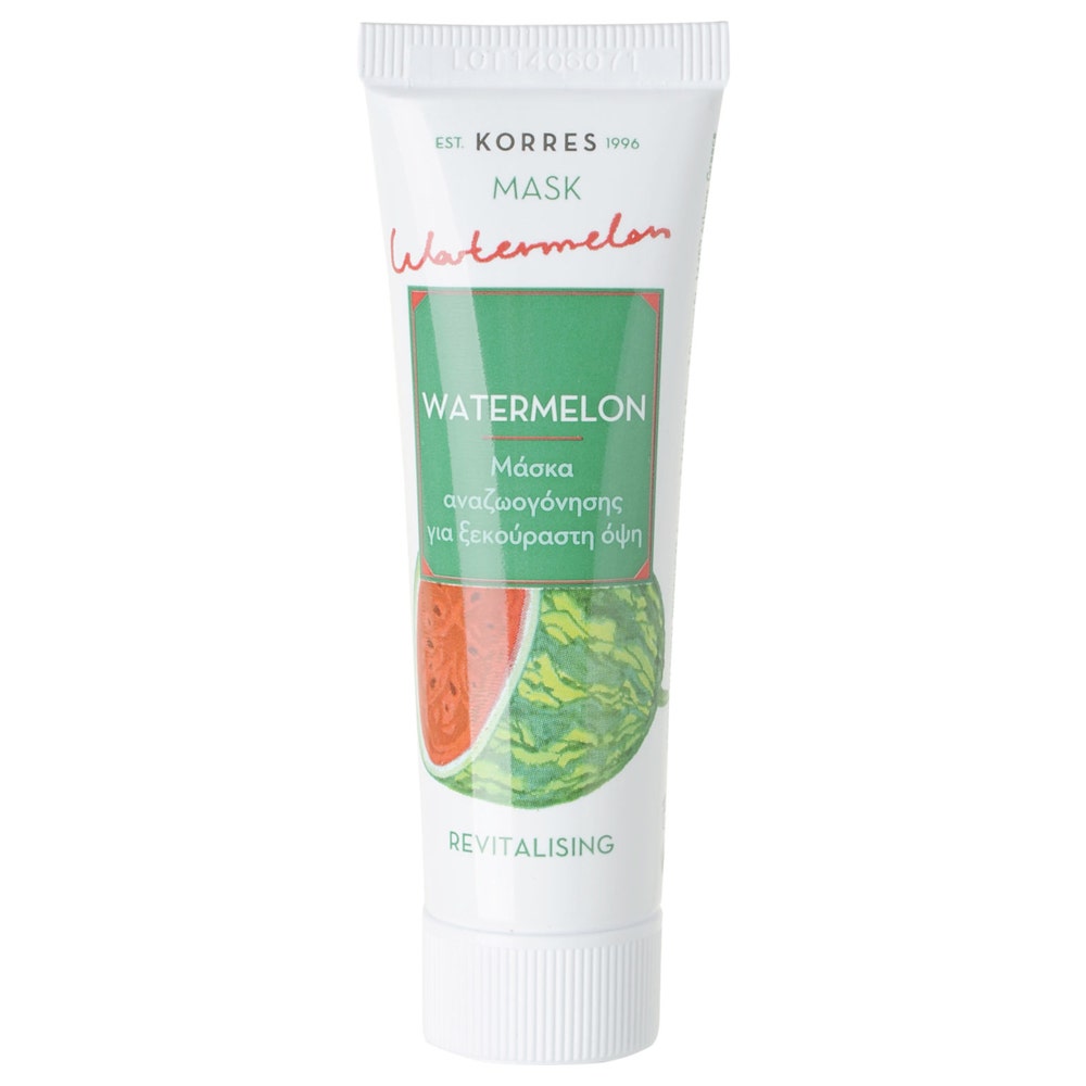 Korres Beauty Shots Pasteque Masque Revitalisant Hydratant Et Rafraichissant 18ml