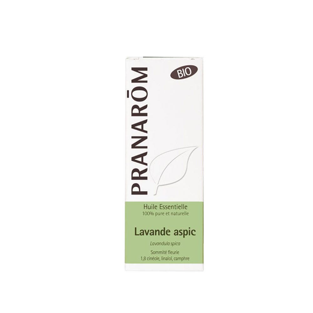 Pranarôm Les Huiles Essentielles Huile Essentielle Lavande Aspic Bio 10 ml