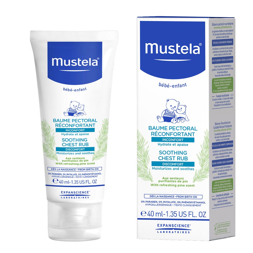Mustela Baume Pectoral Reconfortant Dès La Naissance 40ml