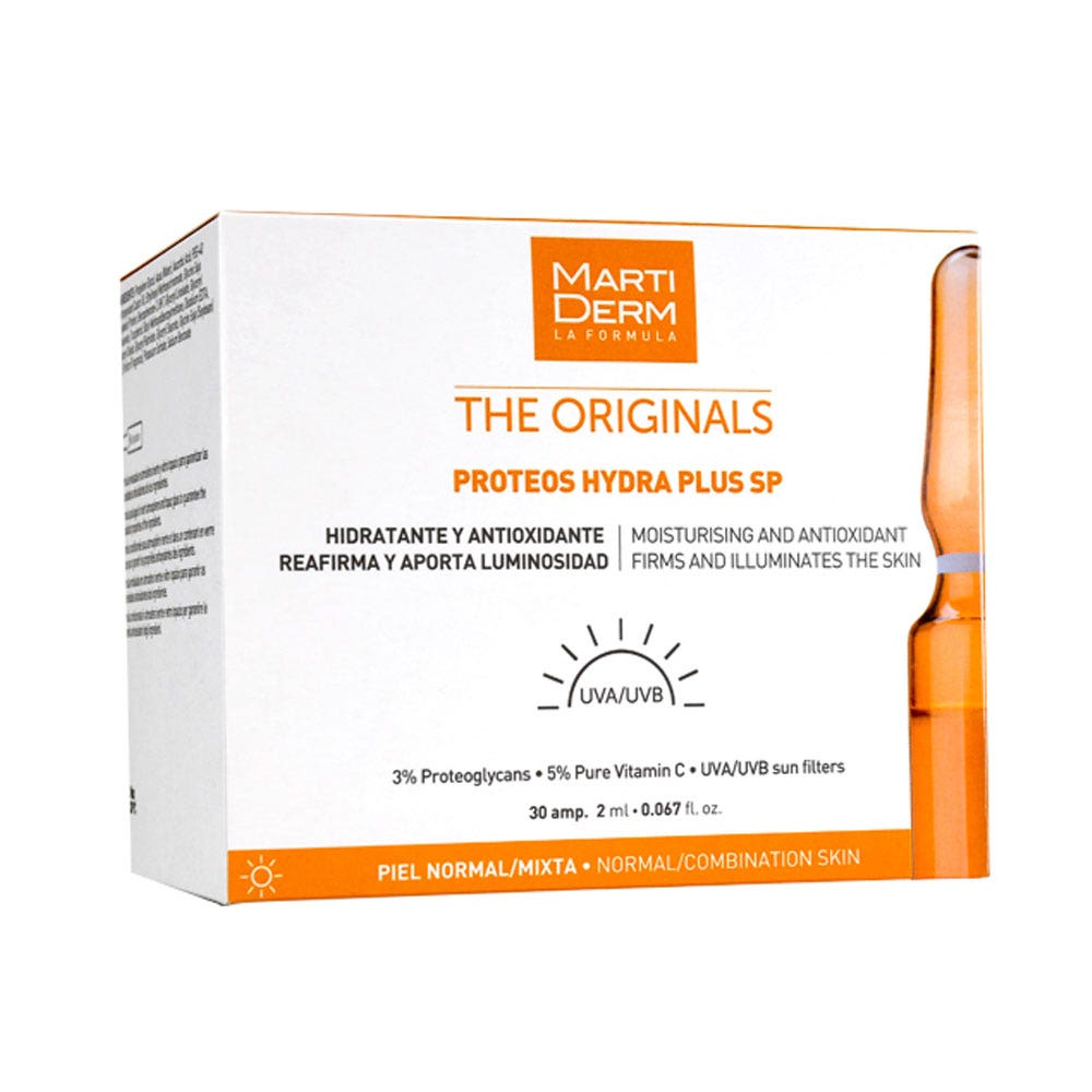 Proteos Hydra Plus Sp 30 Ampoules The Originals Martiderm