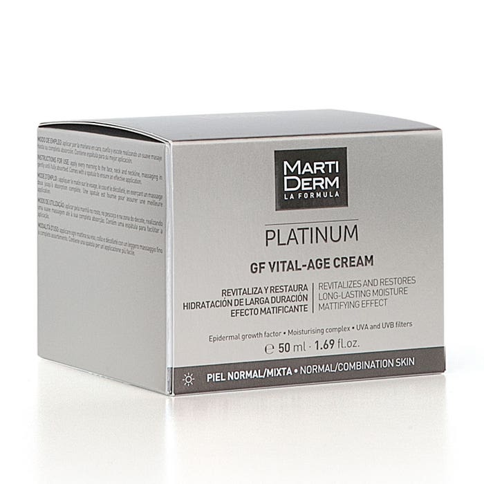 Martiderm Platinum Gf Vital-age Cream Peaux Normales A Mixtes 50 ml