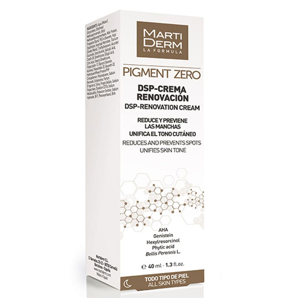 Dsp Crema Renovacion 40 ml Pigment Zero Martiderm