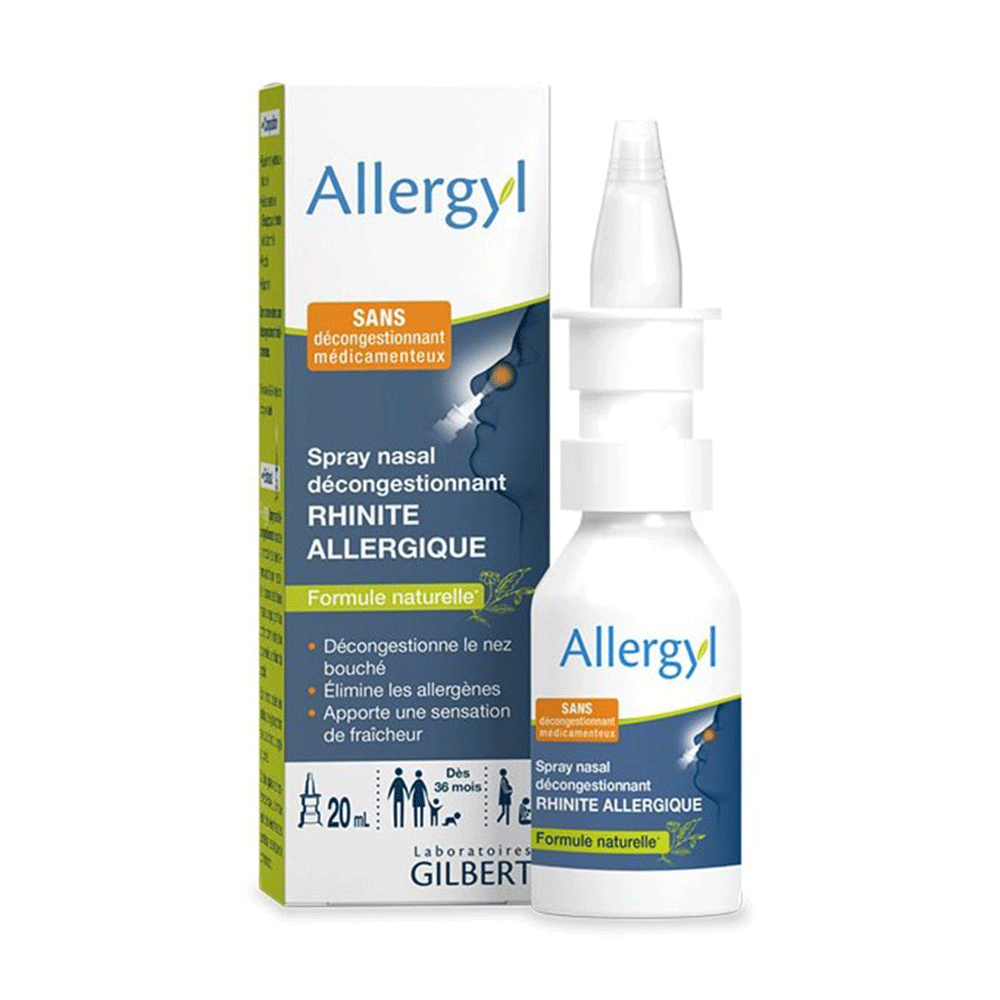 Gilbert Allergyl Spray Nasal Decongestionnant 20ml