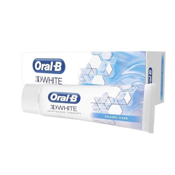 Oral B Dentifrice 3d White Whitening Therapy Protection Email 75ml Oral-B