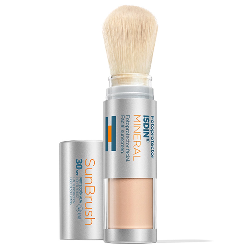 Isdin Fotoprotector Sunbrush Mineral Poudre Haute Protection Spf30 4g