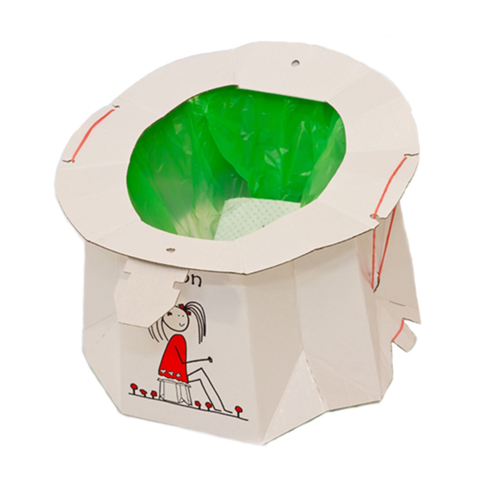Tron Pot De Voyage Pliable Jetable Et Biodegradable