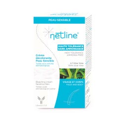 Netline Creme Decolorante Peaux Sensibles 2x30ml