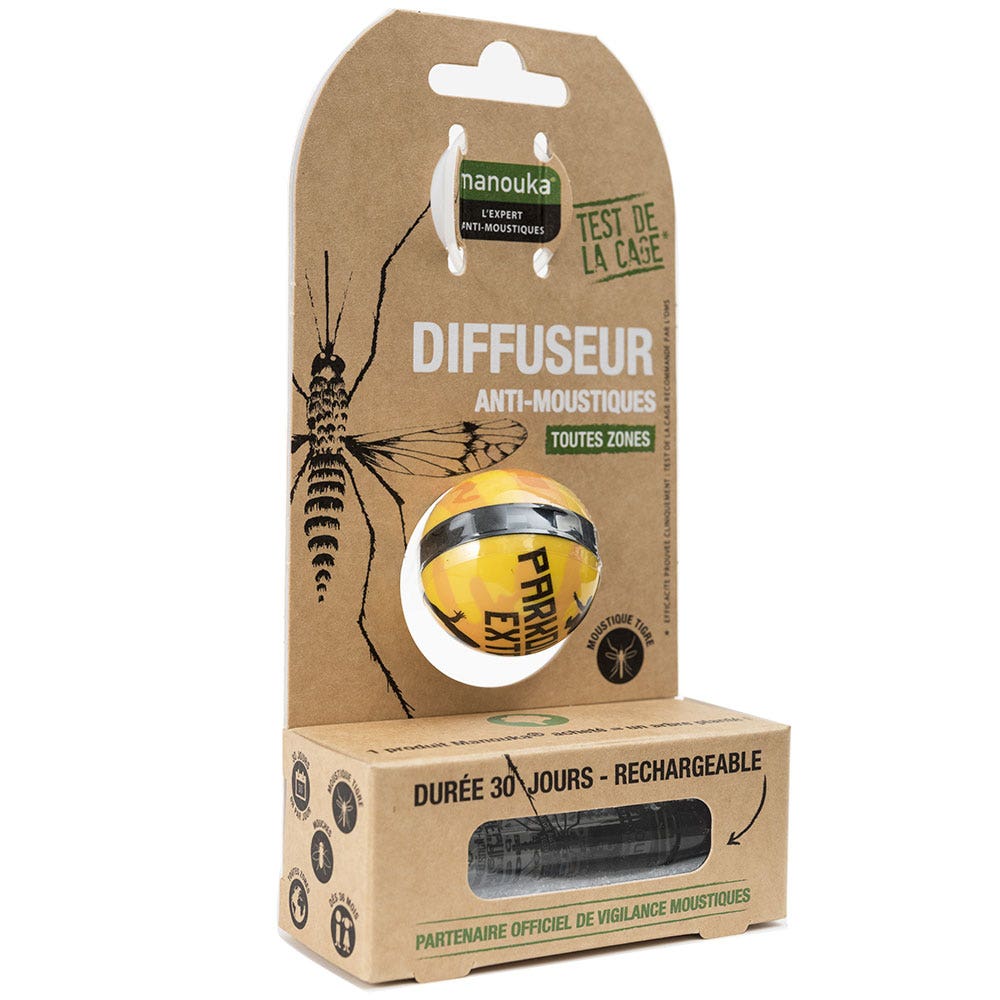 Manouka Anti Moustiques Diffuseur Toutes Zones Boule