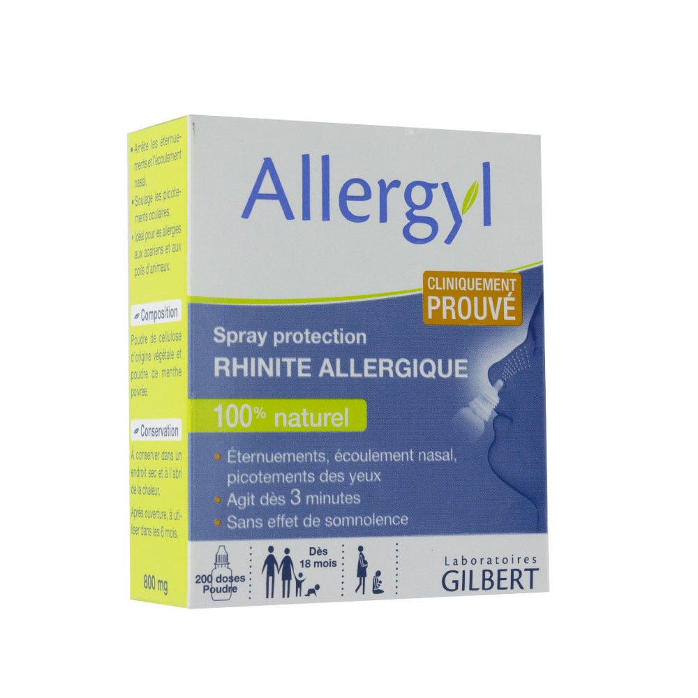 Gilbert Allergyl Spray Protection Rhinite Allergique 20ml