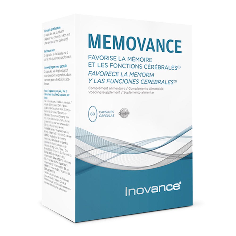 Complément Alimentaire INOVANCE LIPIVANCE - 60 Comprimés Métabolisme Des Graisses DLUO 06/2025