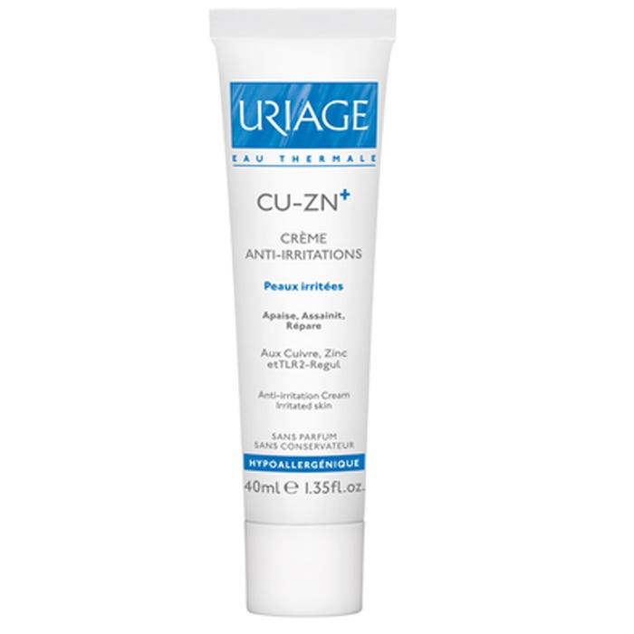 Cu-zn Creme Anti-irritations 40ml Uriage