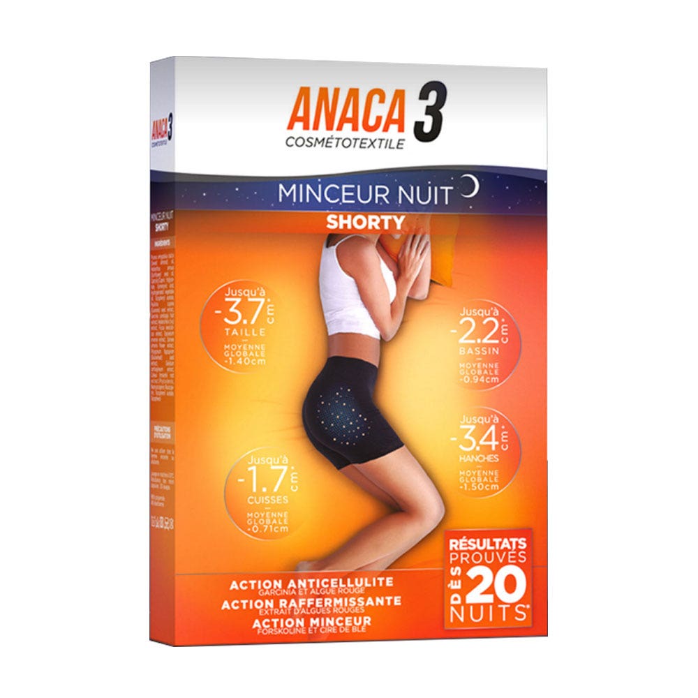 Anaca3 Shorty Minceur Nuit