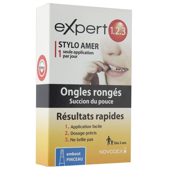 Expert 123 Stylo Amer Ongles Ronges 3 ml Novodex