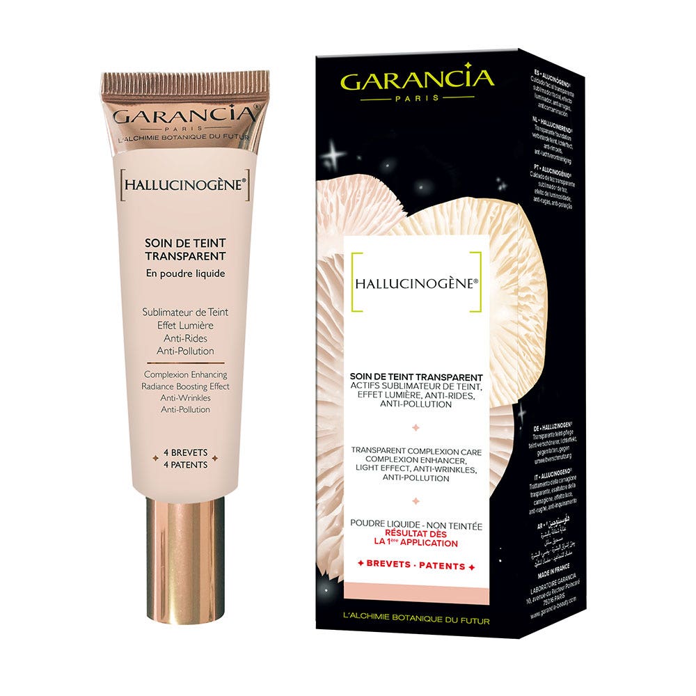 Garancia Hallucinogene Soin De Teint Transparent En Poudre Liquide 30ml