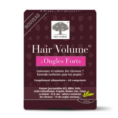 New Nordic Hair Volume Ongles Forts 60 Comprimes