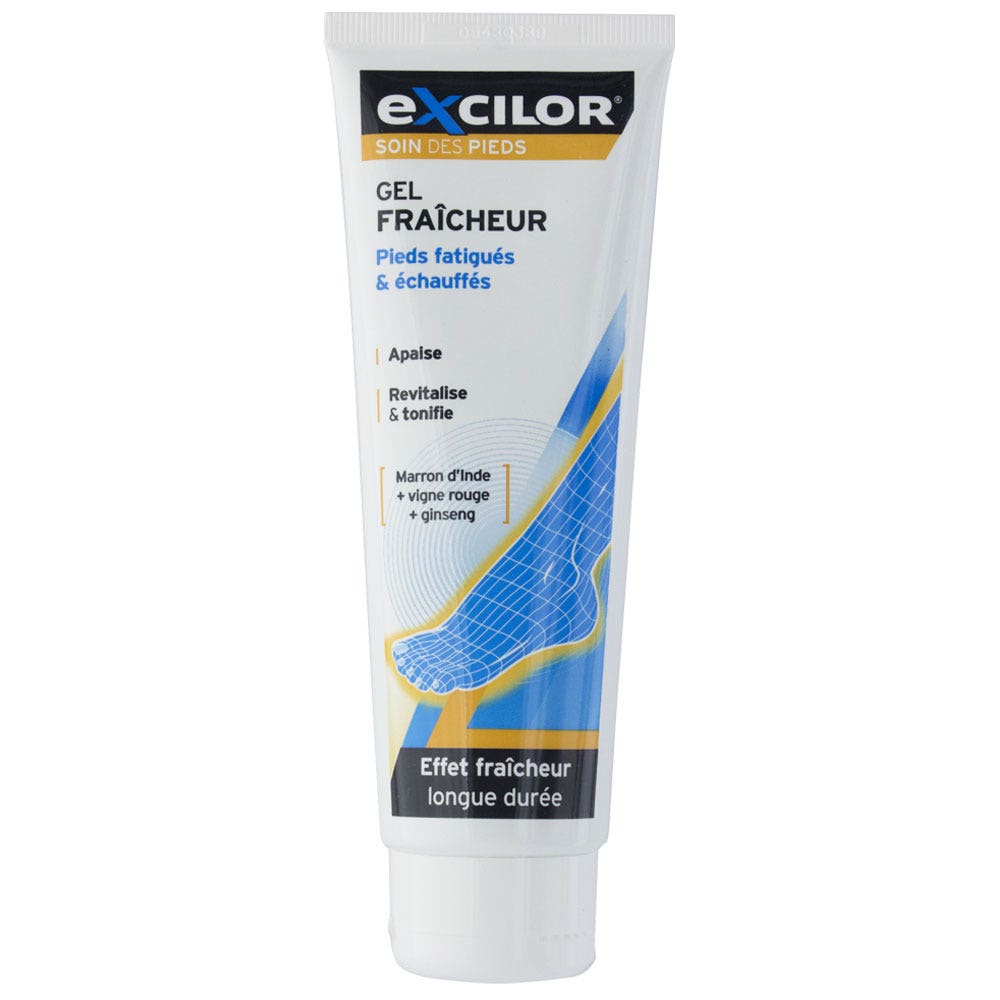 Excilor Gel Fraicheur Pieds Echauffes 125ml