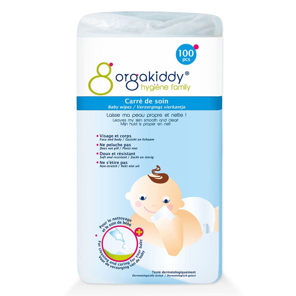 Orgakiddy Carre De Soin Non Tisse X100