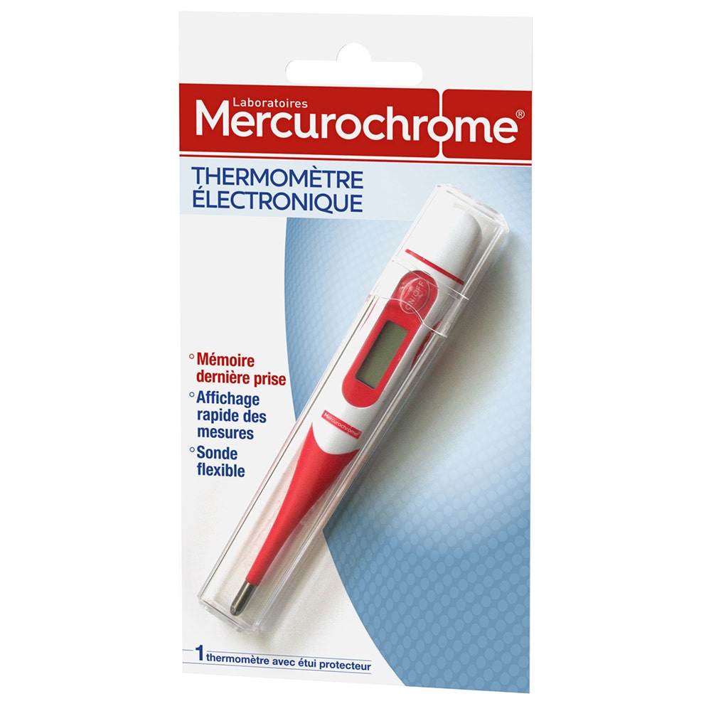 Mercurochrome Thermometre Electronique